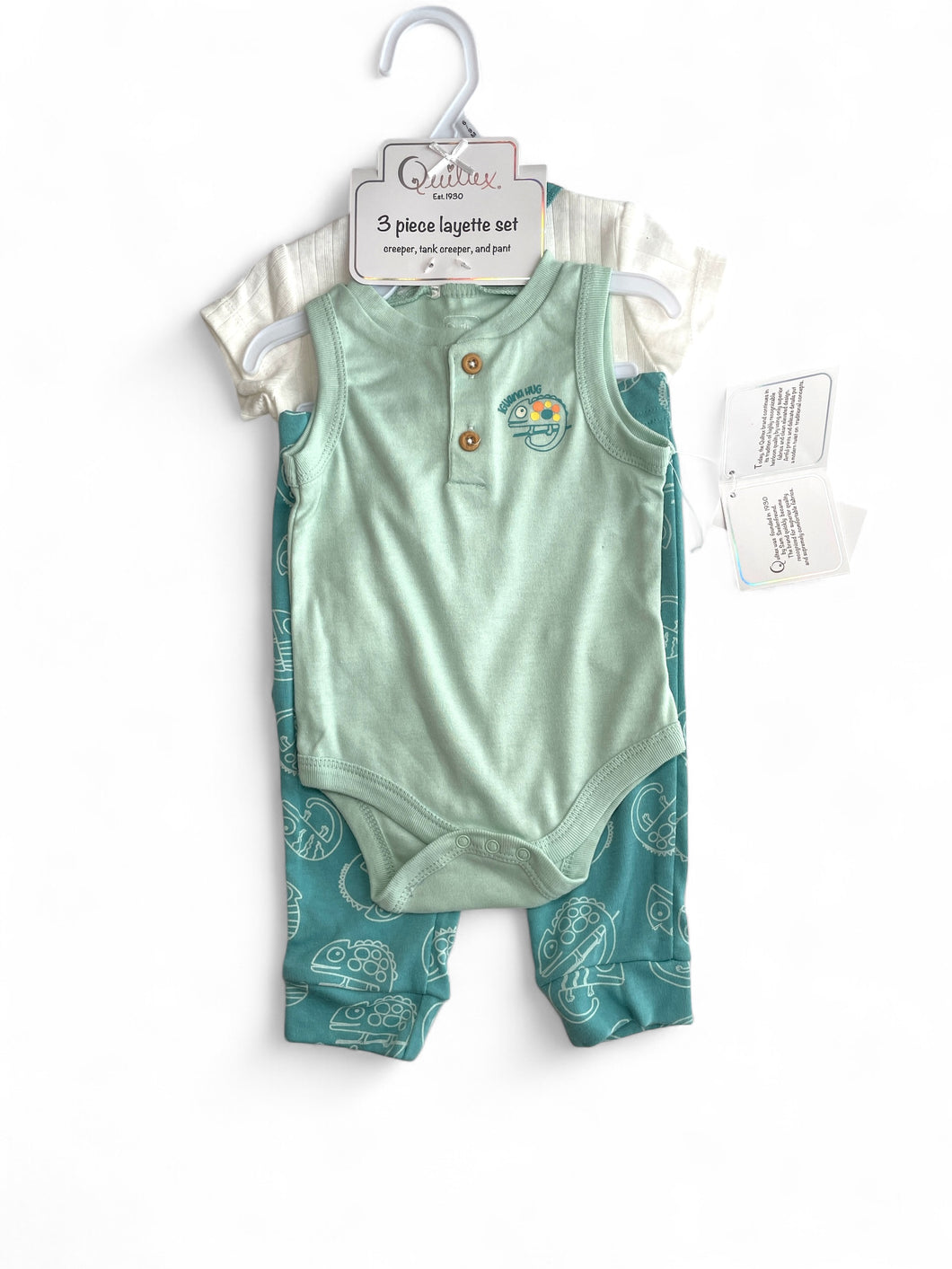 3piece layette Baby set