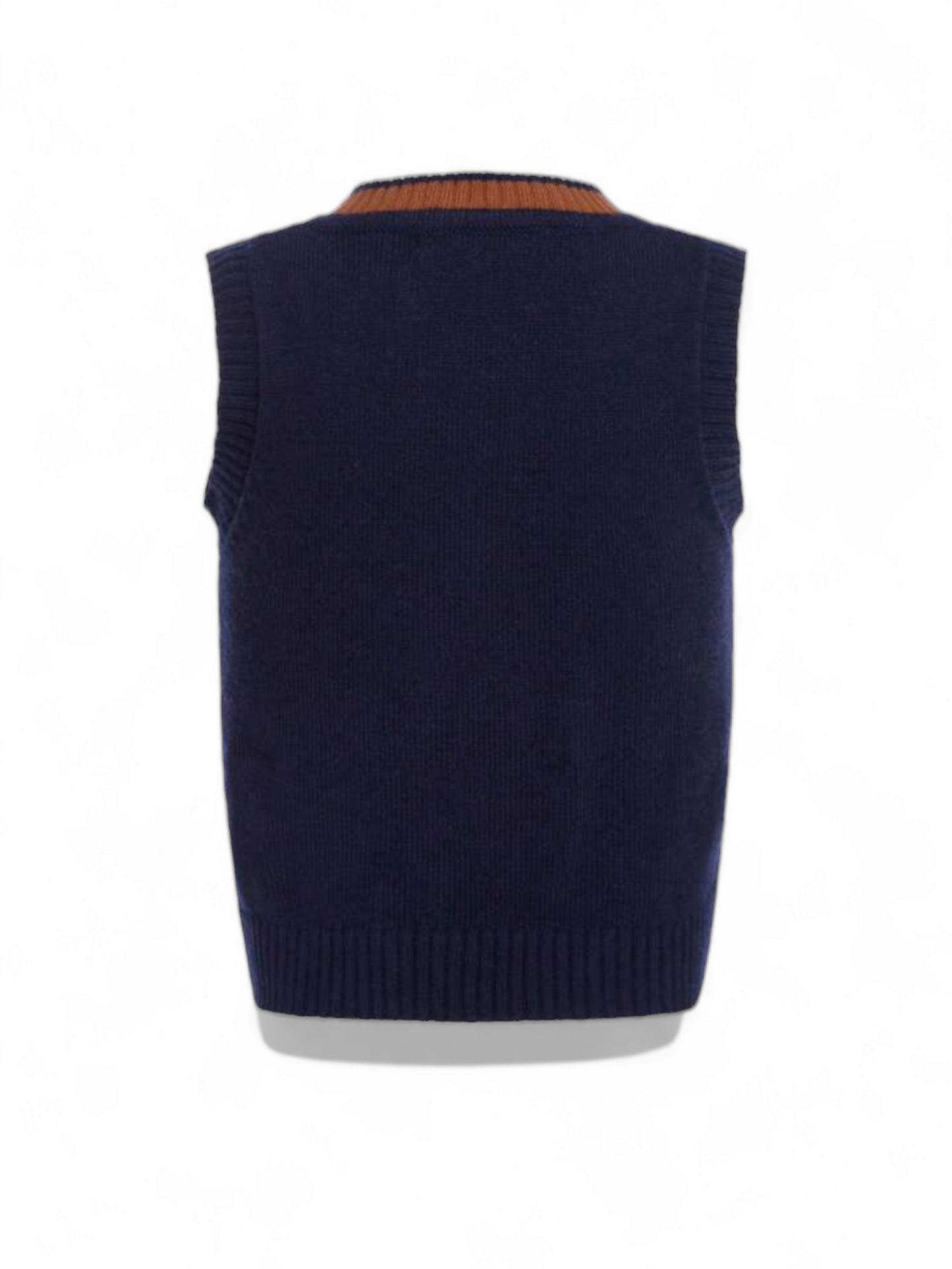 Navy blue boy sweater Vest