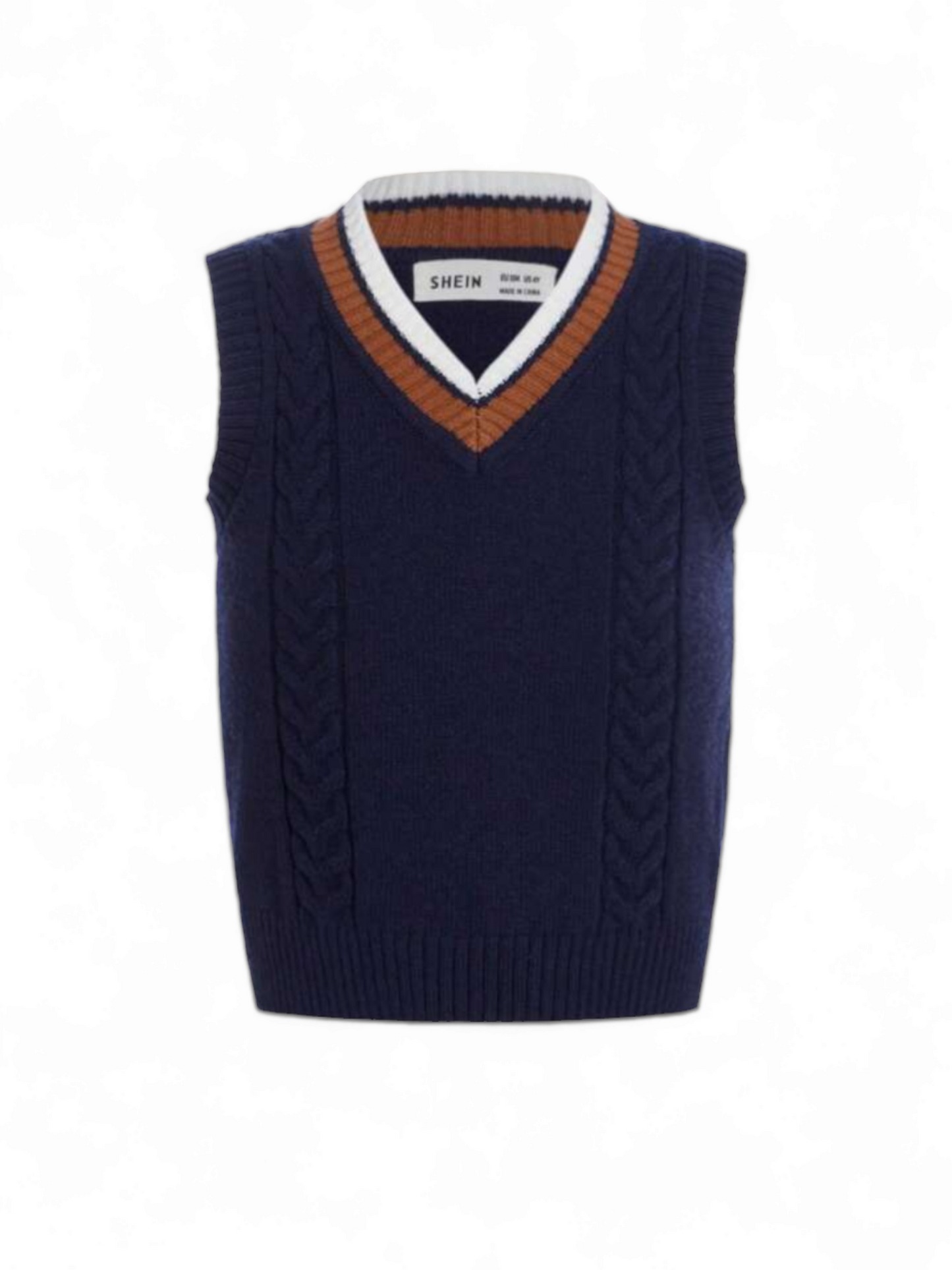 Navy blue boy sweater Vest