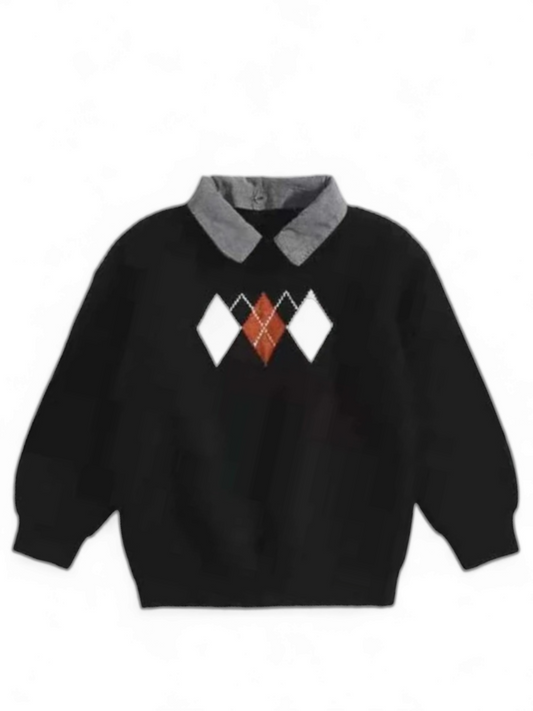 Boy Dimond design sweater shirt