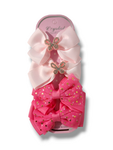 Crystal collection hair clip