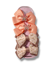 Crystal collection hair clip