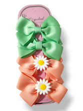 Sunflower hair clips