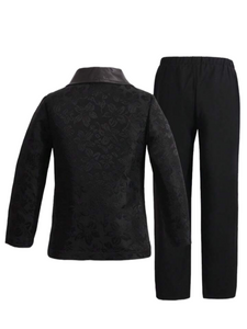 Formal black blazer and slacks 2 pc set
