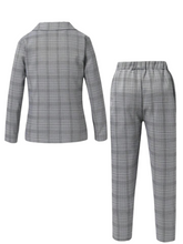 Formal boy gray set with necktie