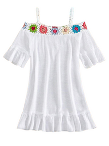 Girl swimsuit cover dress