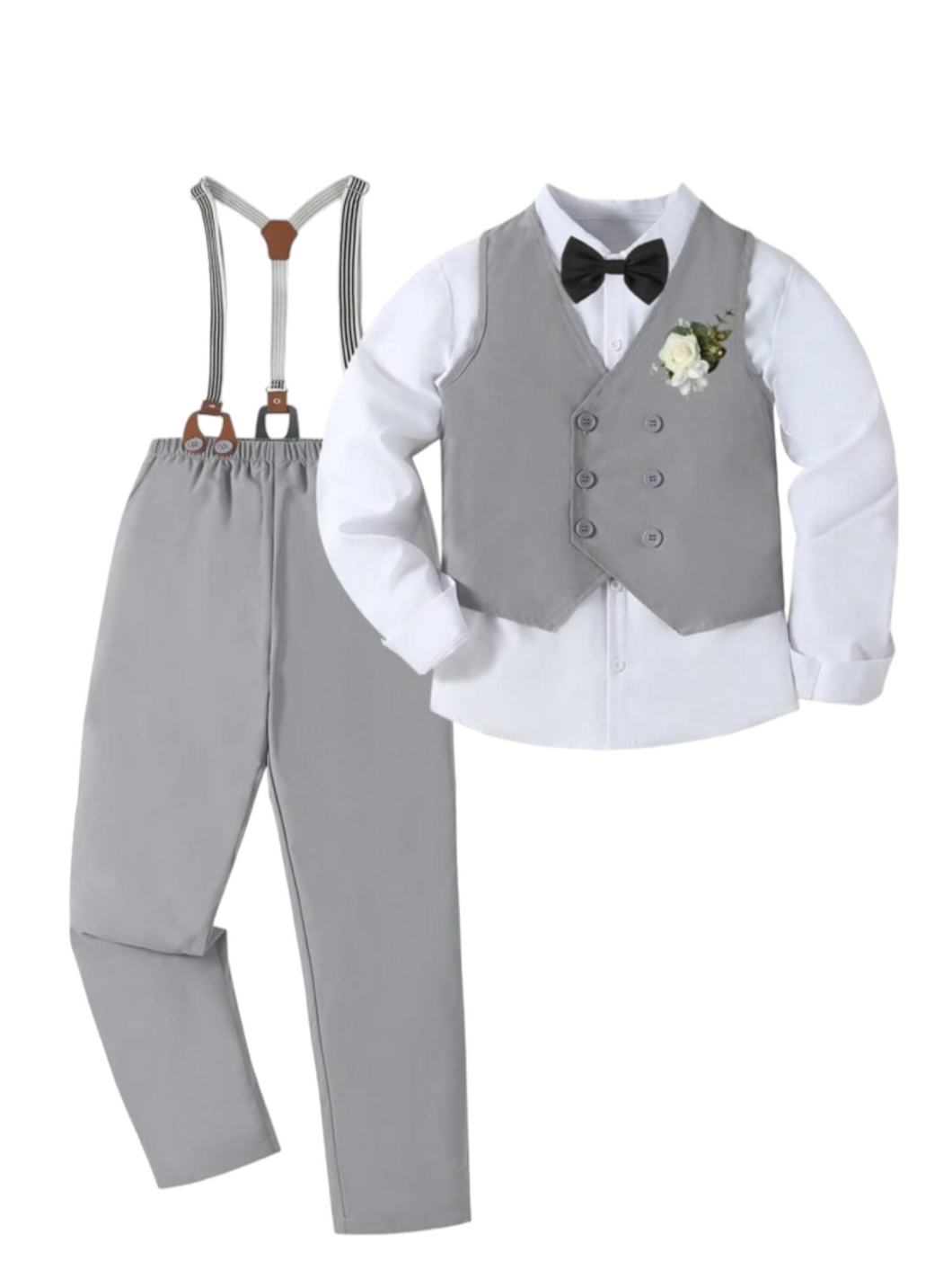 Boy formal vest  set