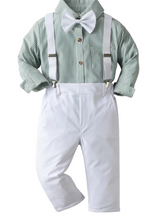 Boy formal set suspender included