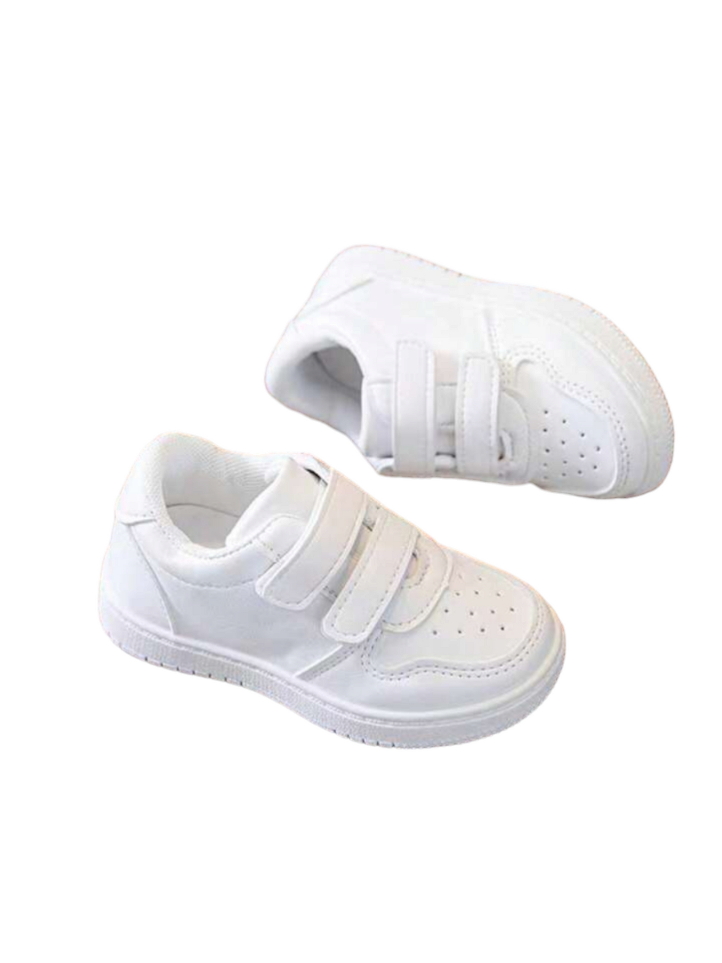 Boy white sneakers