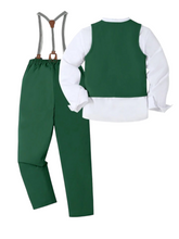 Green boy formal set shirts not included