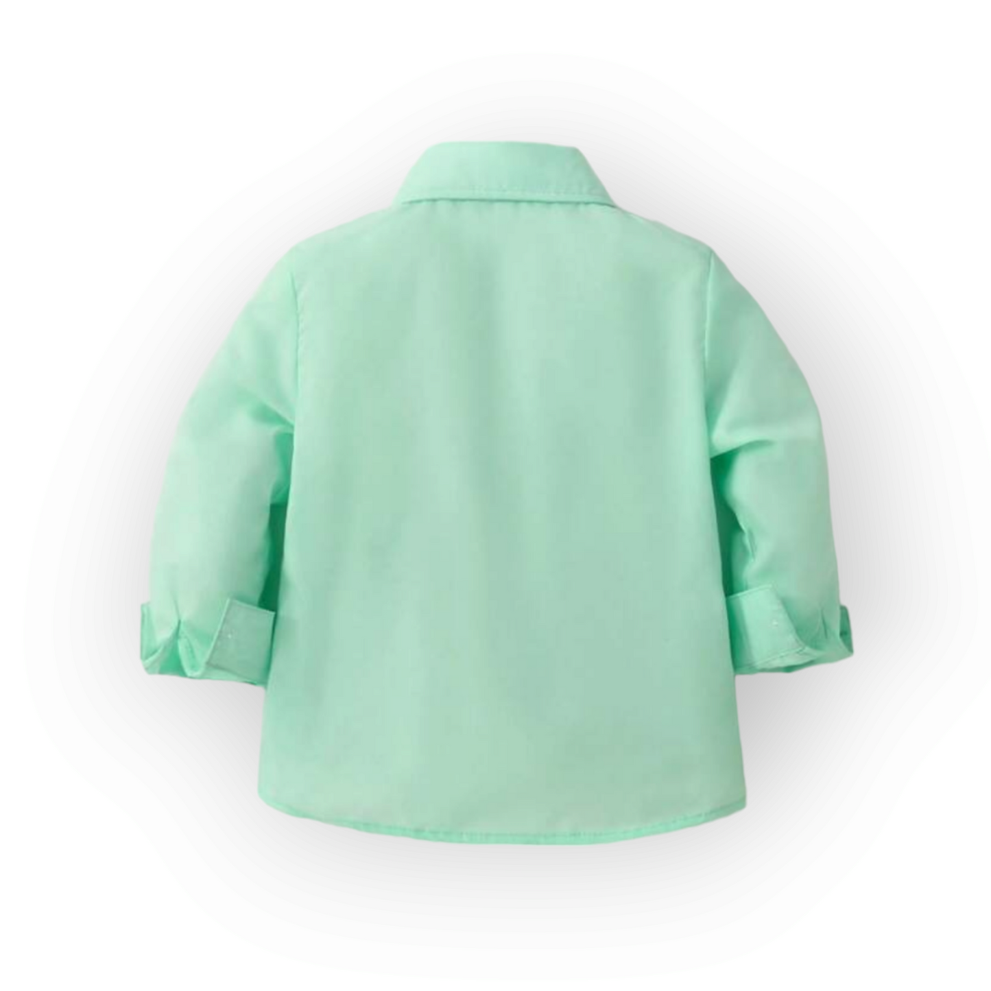 Boy long sleeve mint green shirt