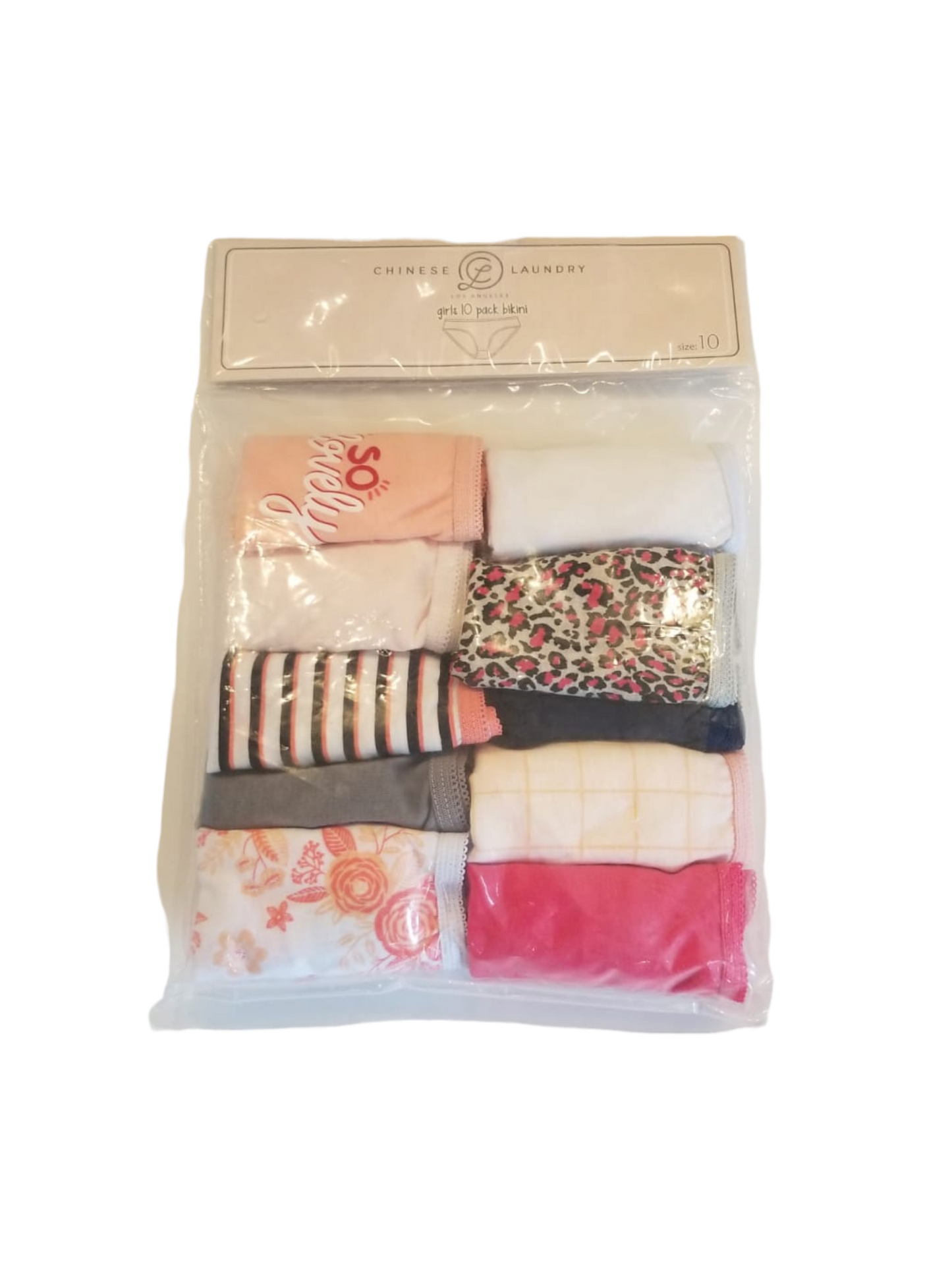 So silky 10 pk girls panties