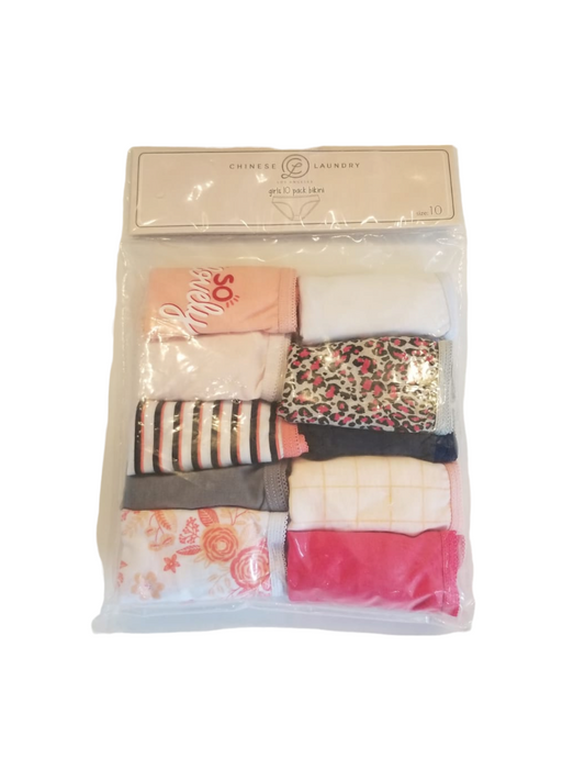 So silky 10 pk girls panties