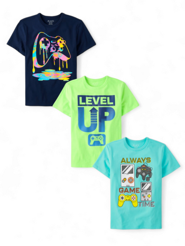 3pc game boy shirt