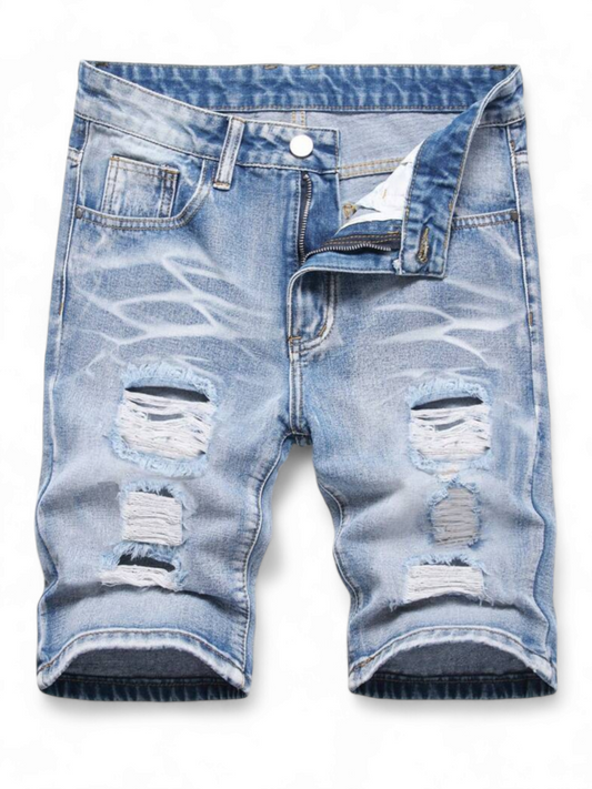 Pre teen ripped boy short jeans  pants
