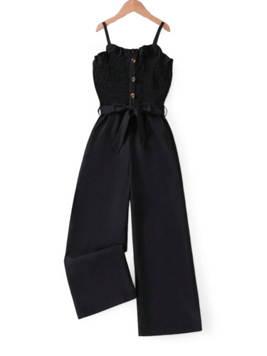 Ruffle black girl romper