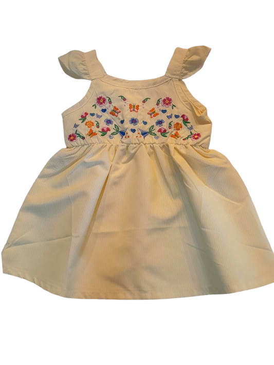 Yellow baby  dress