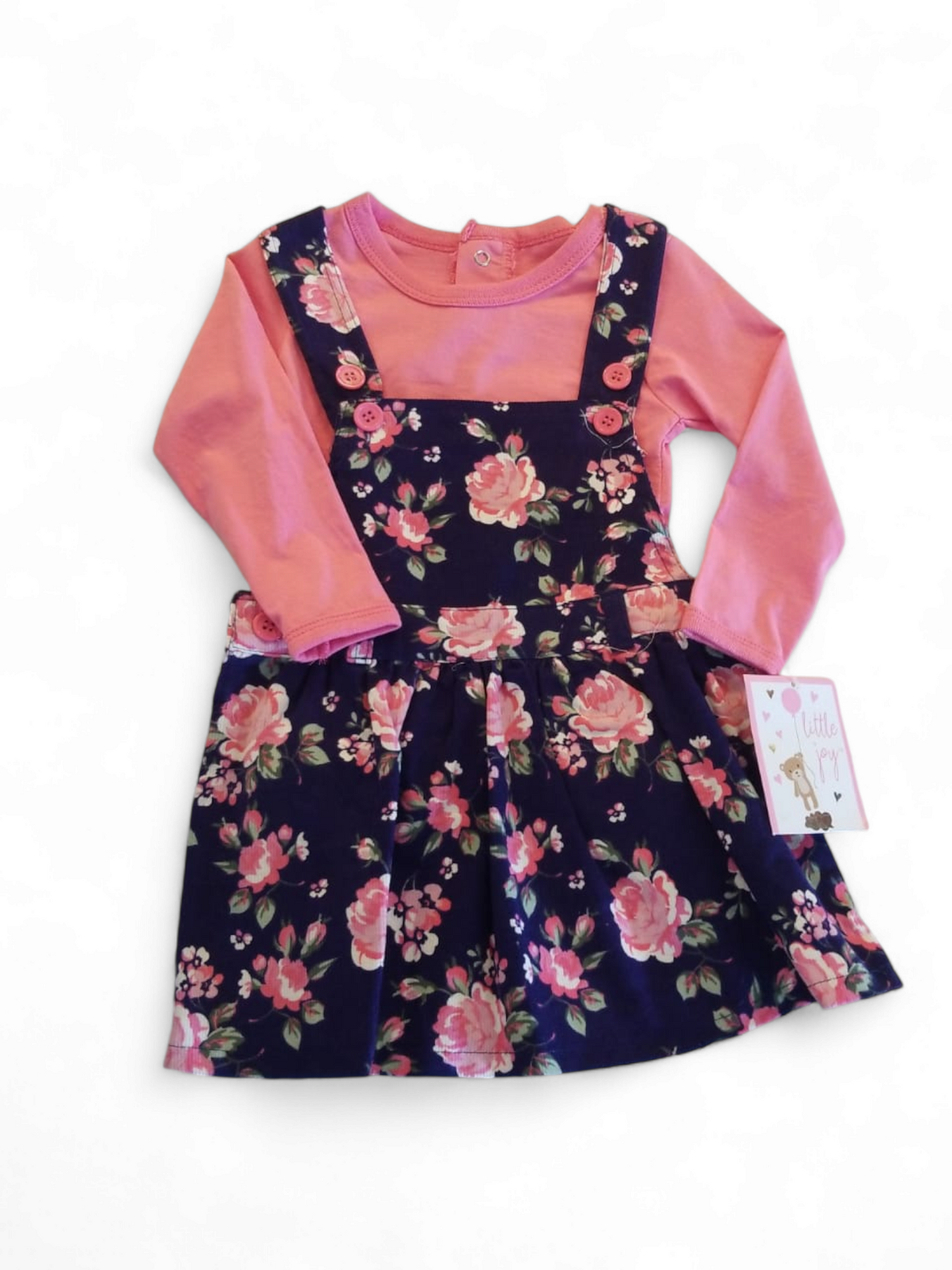 Little joy flower romper baby set