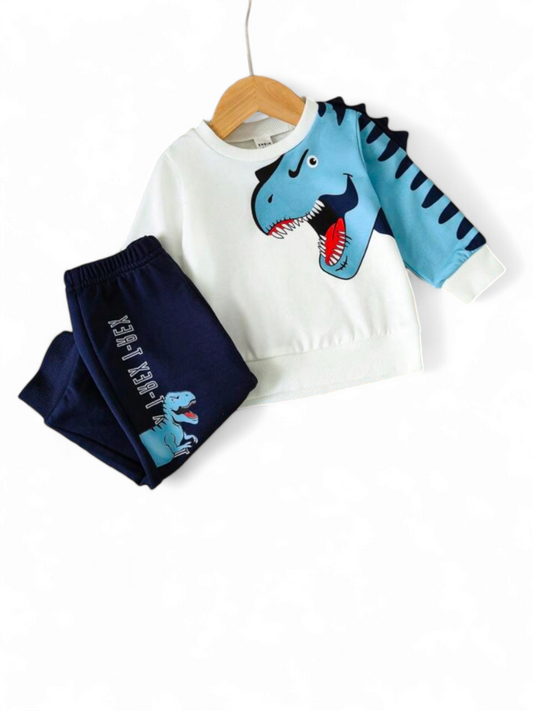 T'REX Dino boy baby set sweats