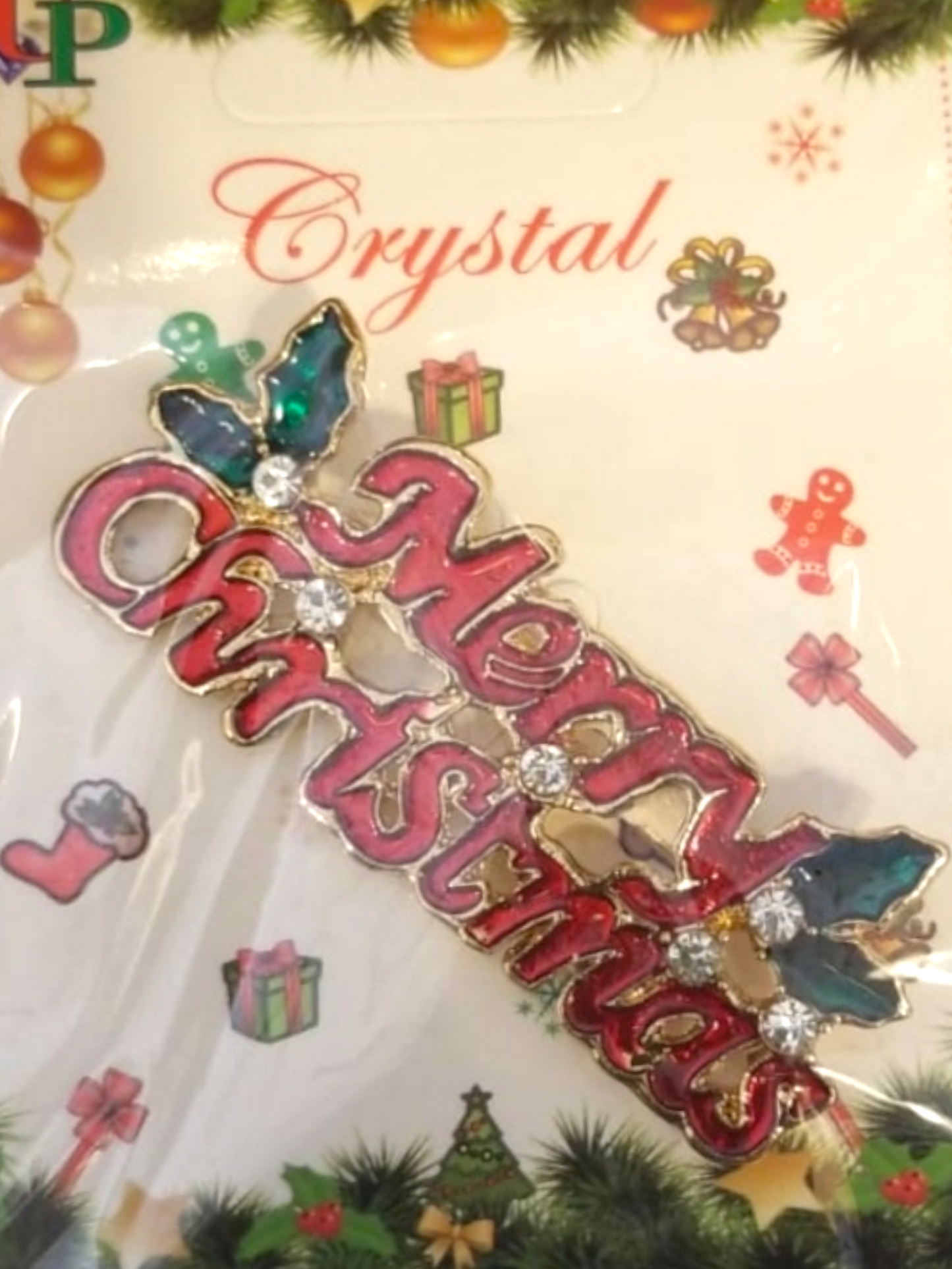 Christmas brooches 2k3