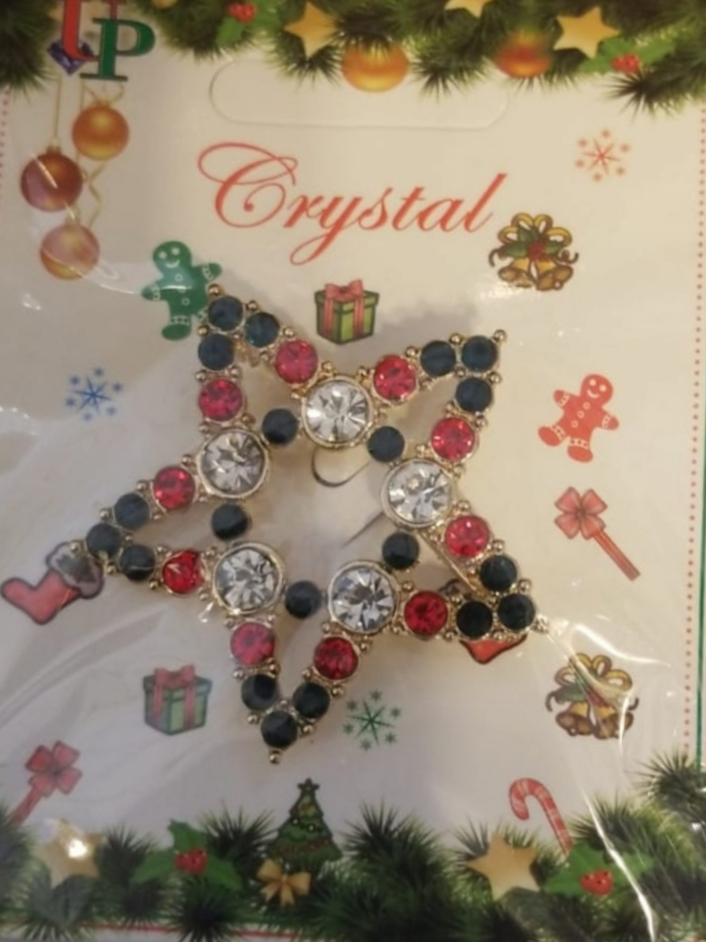 Christmas brooches 2k3