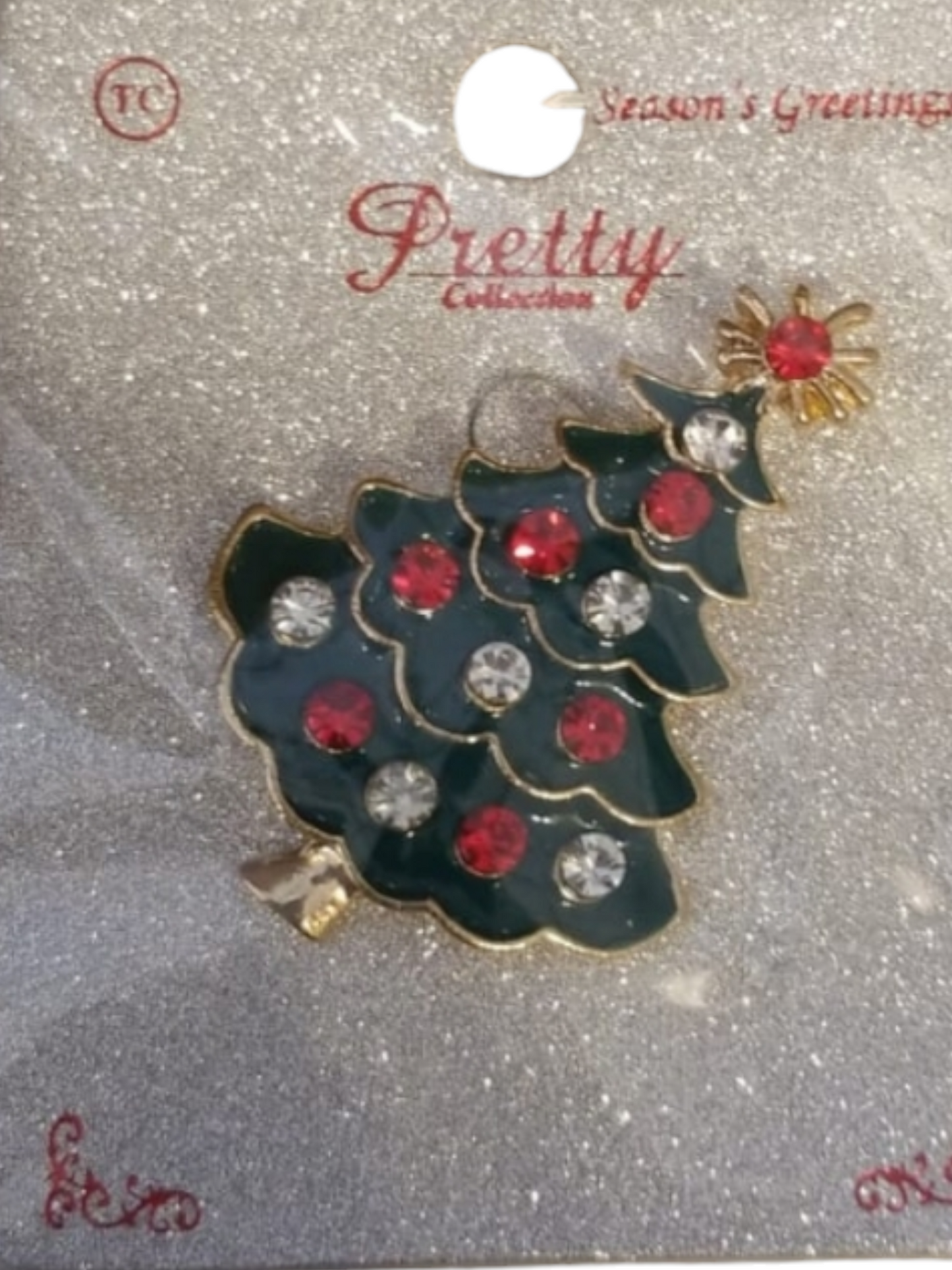 Christmas brooches 2k3