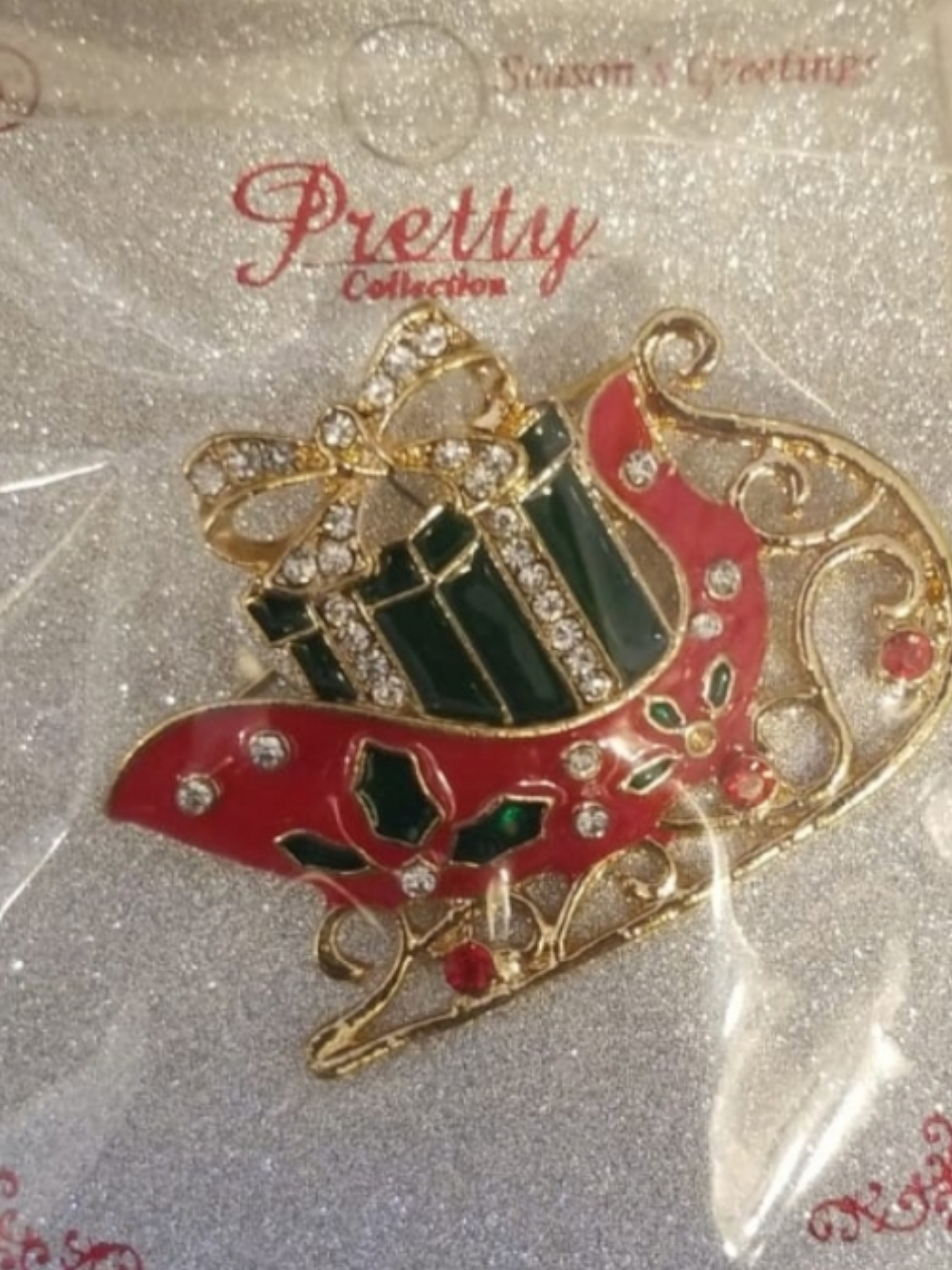 Christmas brooches 2k3
