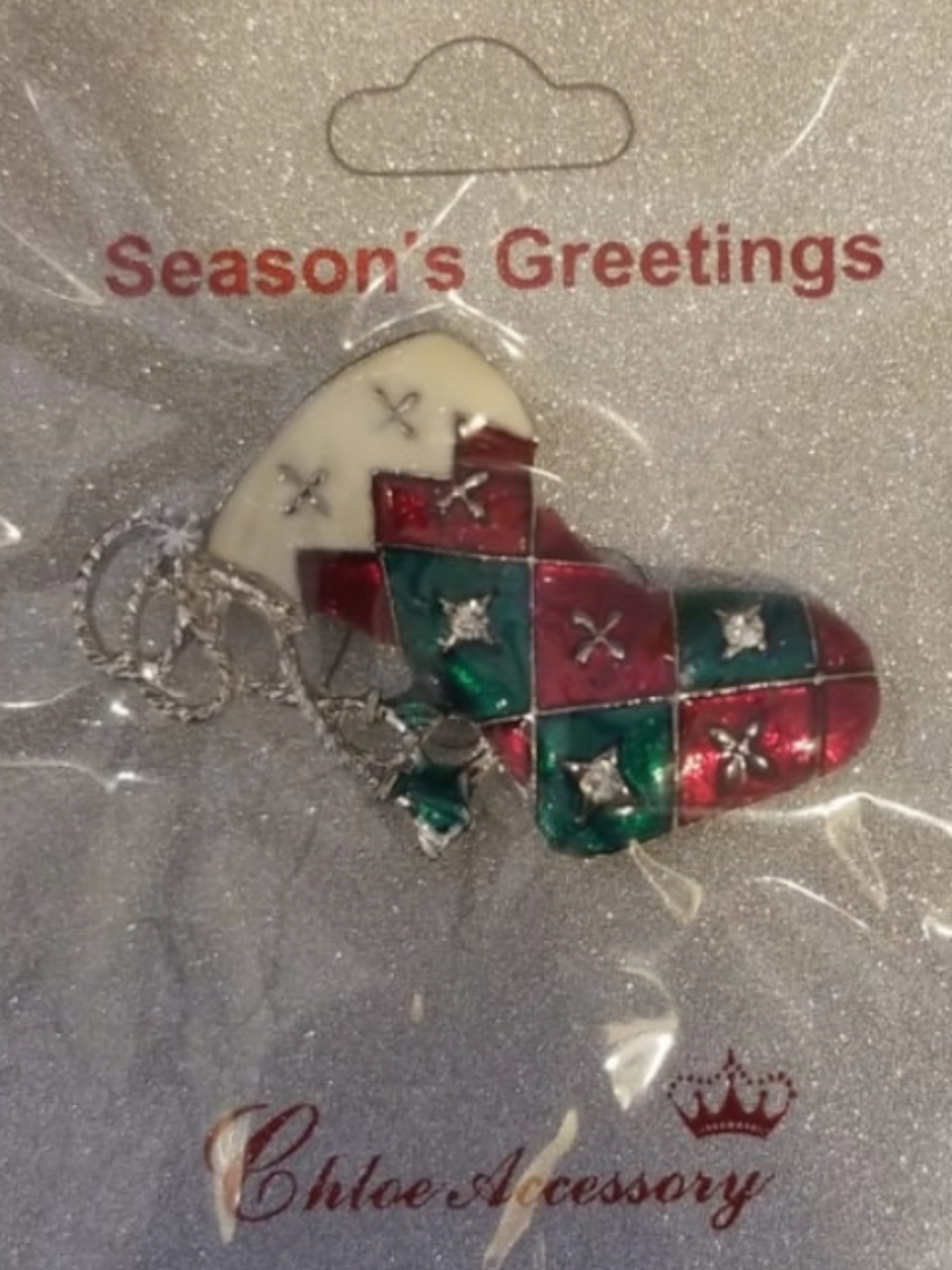 Christmas brooches 2k3
