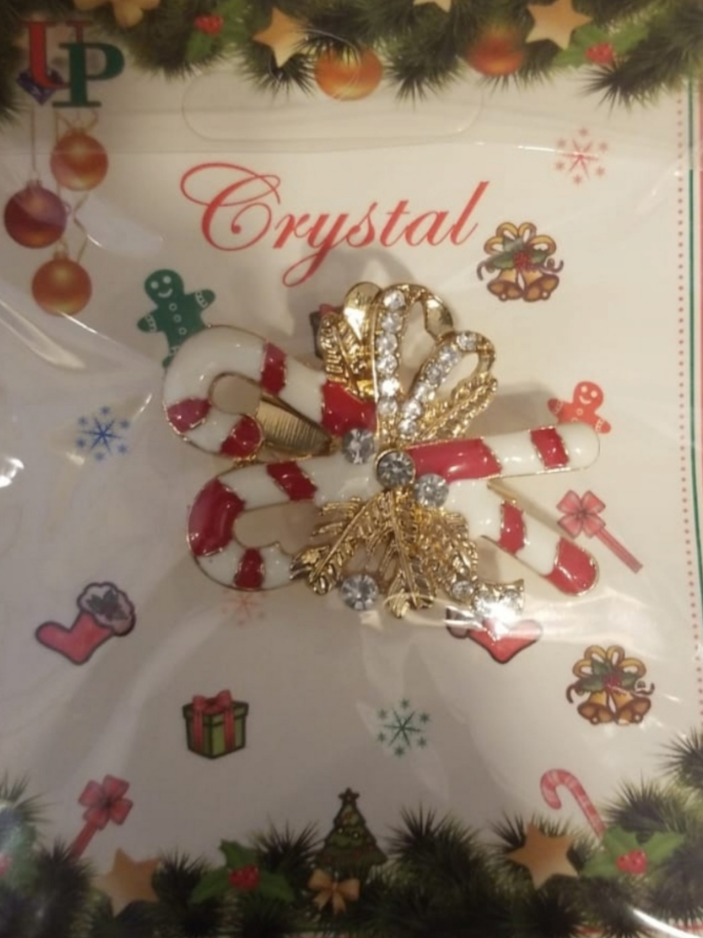 Christmas brooches 2k3