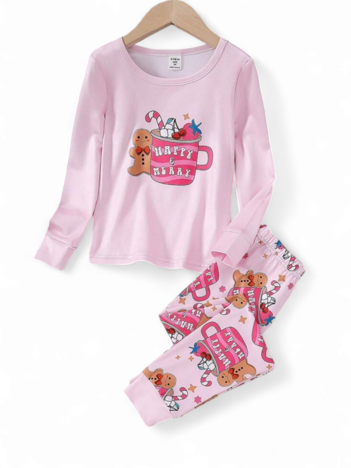 Happy & Merry girl pj