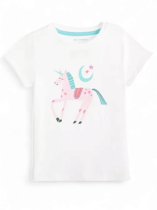Epic threads unicorn girl blouse