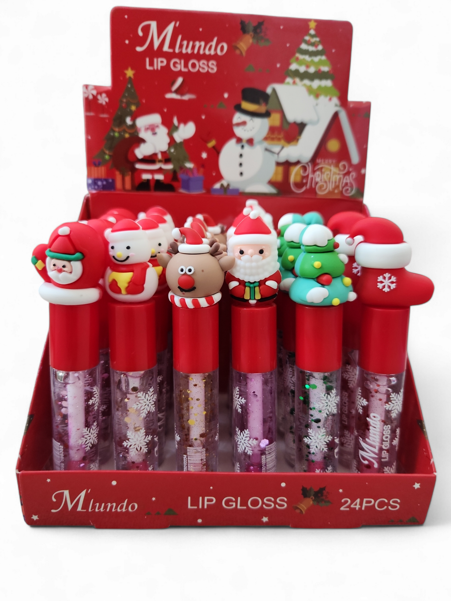 Christmas color changing lip gloss