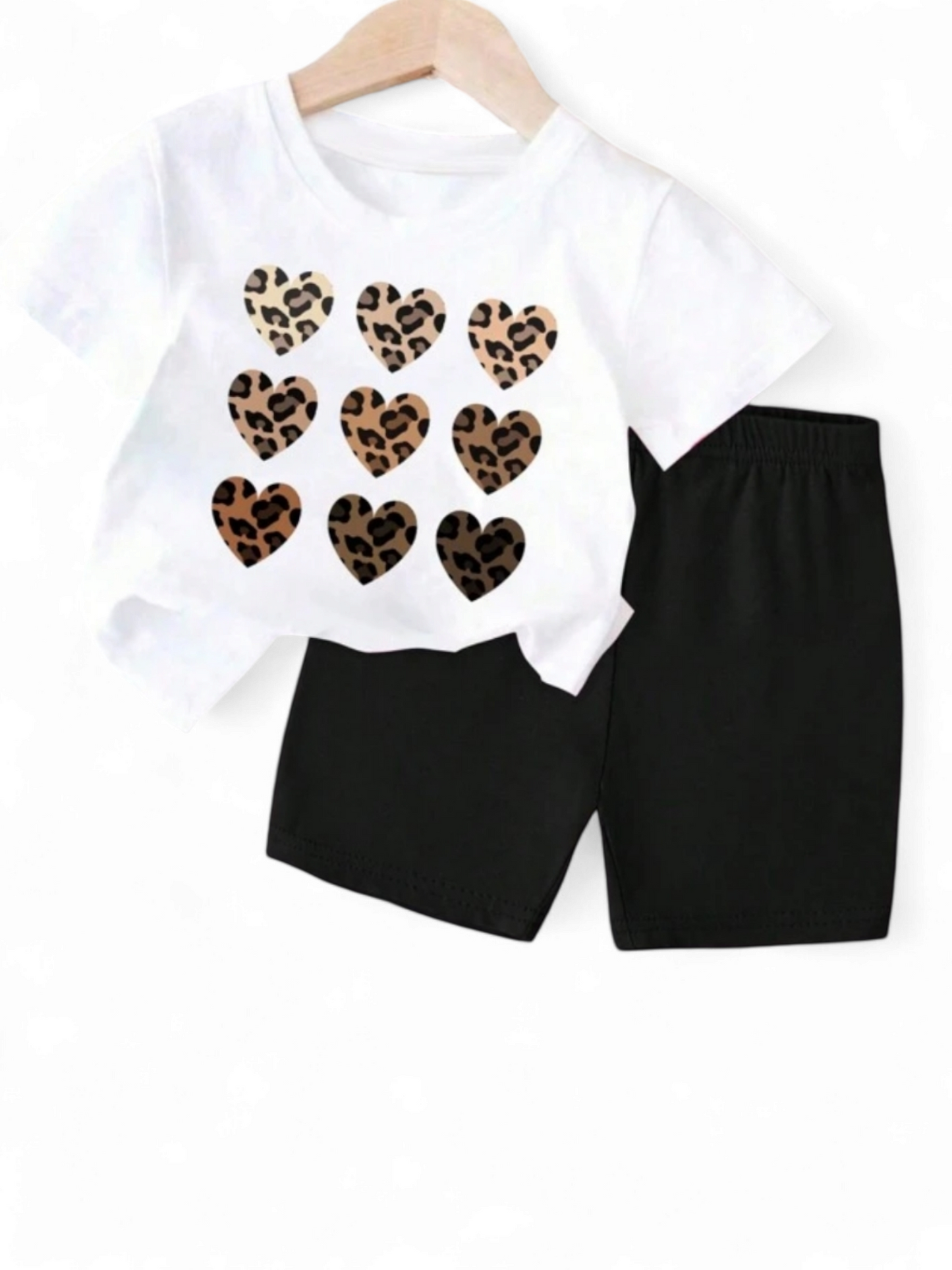 Cheets heart print girl set
