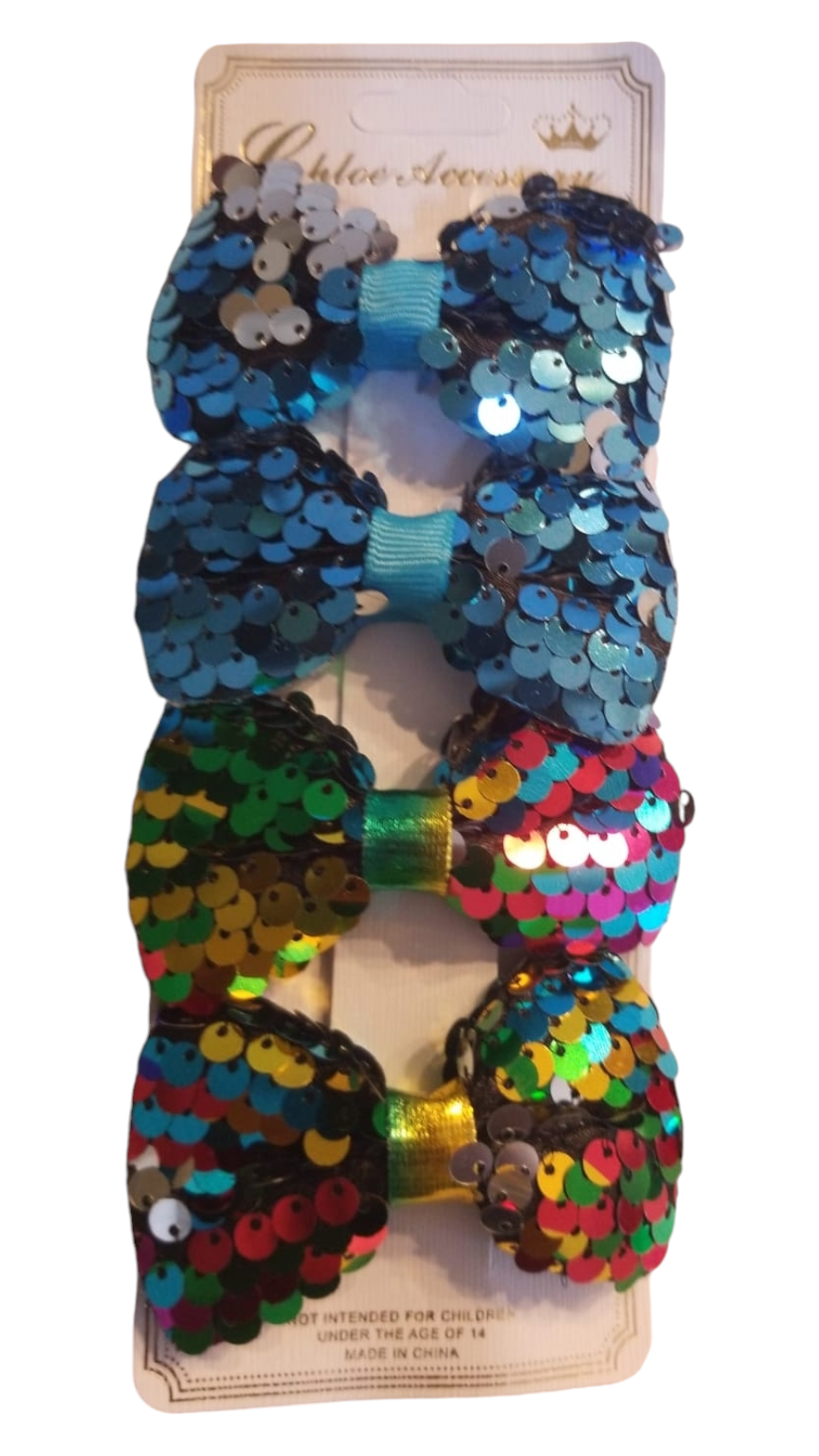 Small sequence hair clip