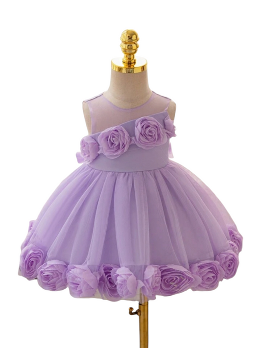 Liliac baby girl formal dress