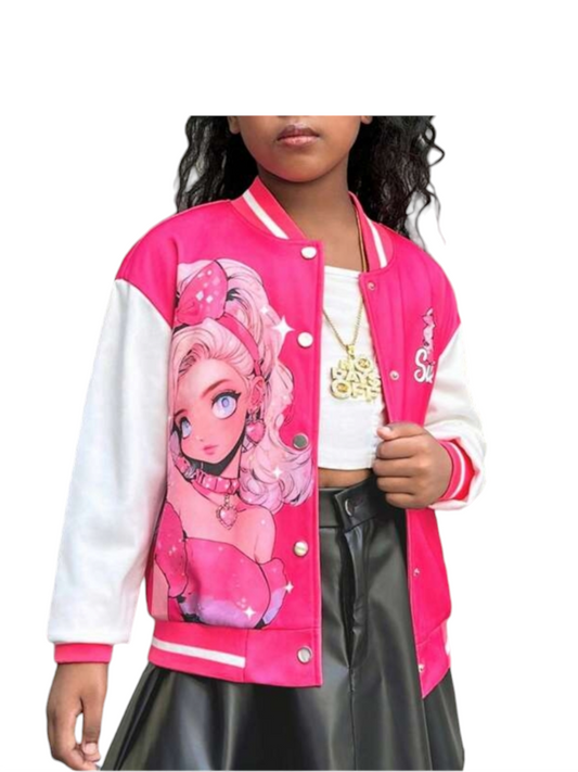 Sweet girl baby jacket