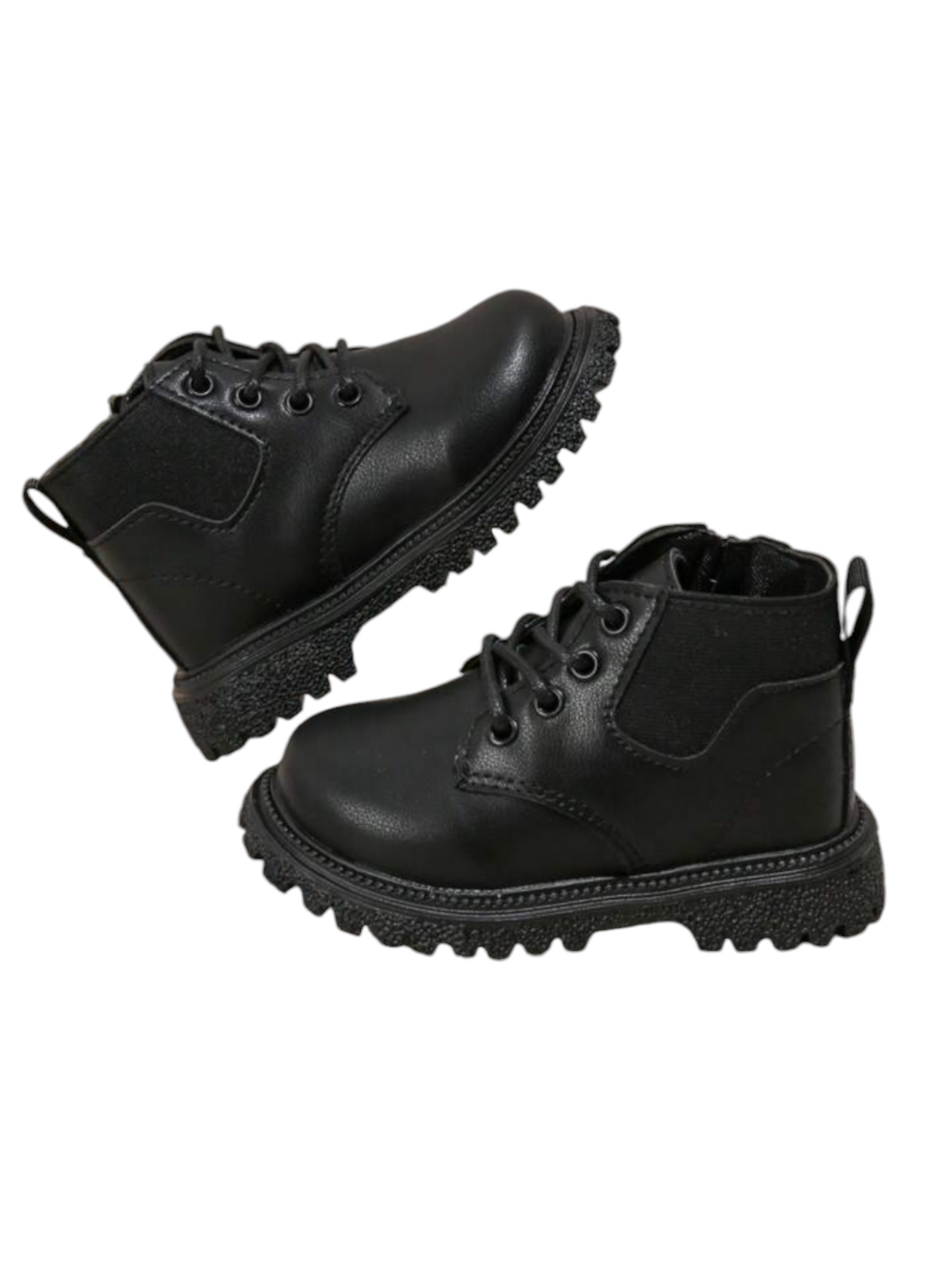 Toddler Black boots unisex