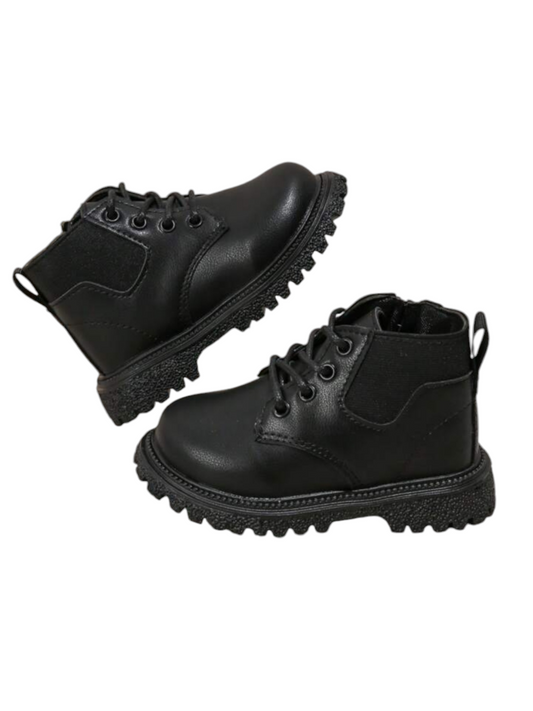 Toddler Black boots unisex