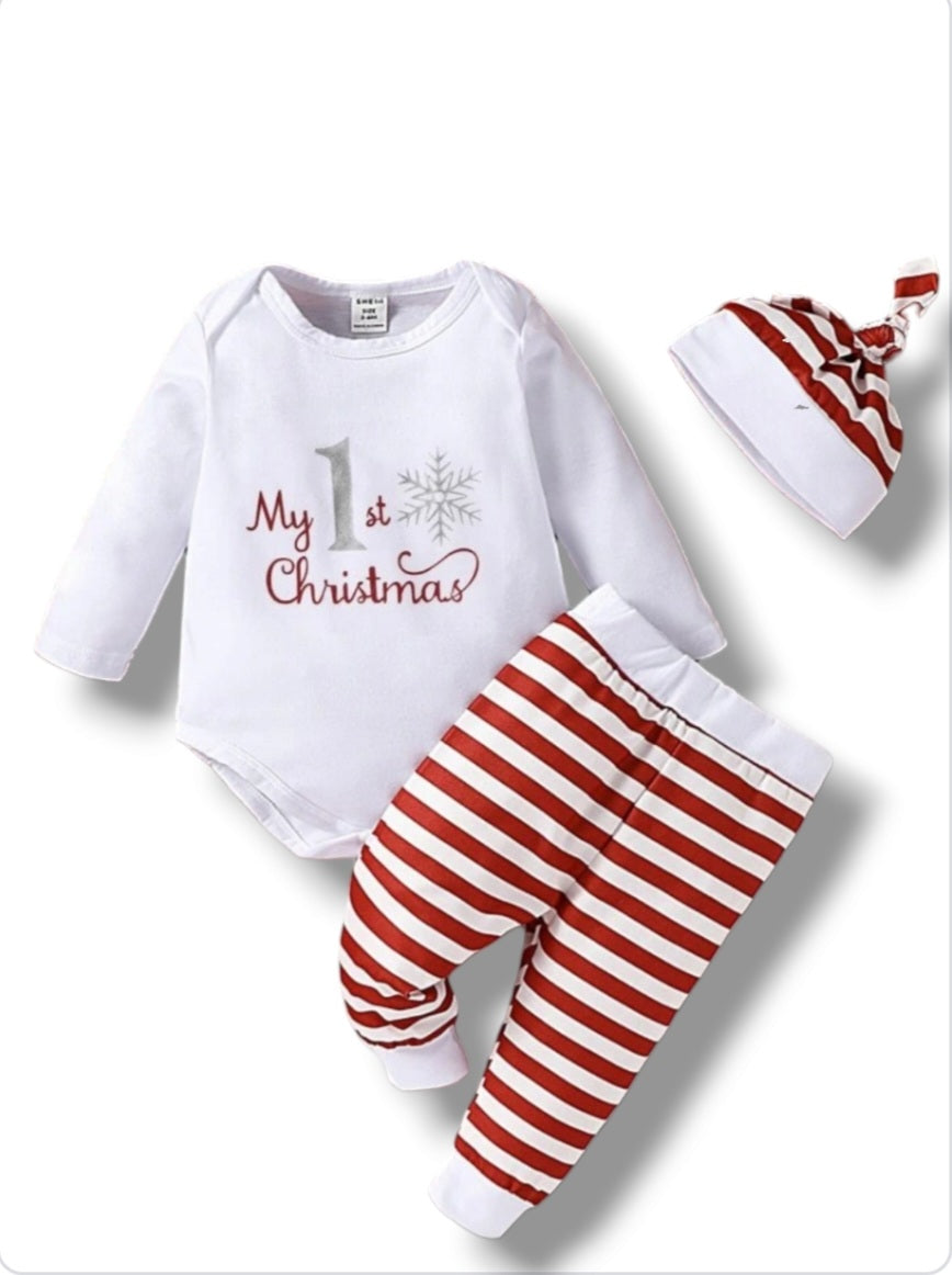 My first Christmas baby set