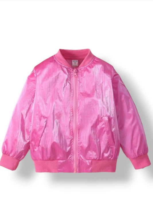 Girl Wind breaker pink jacket