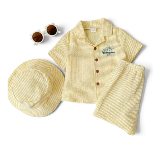 Yellow 3pc boys set