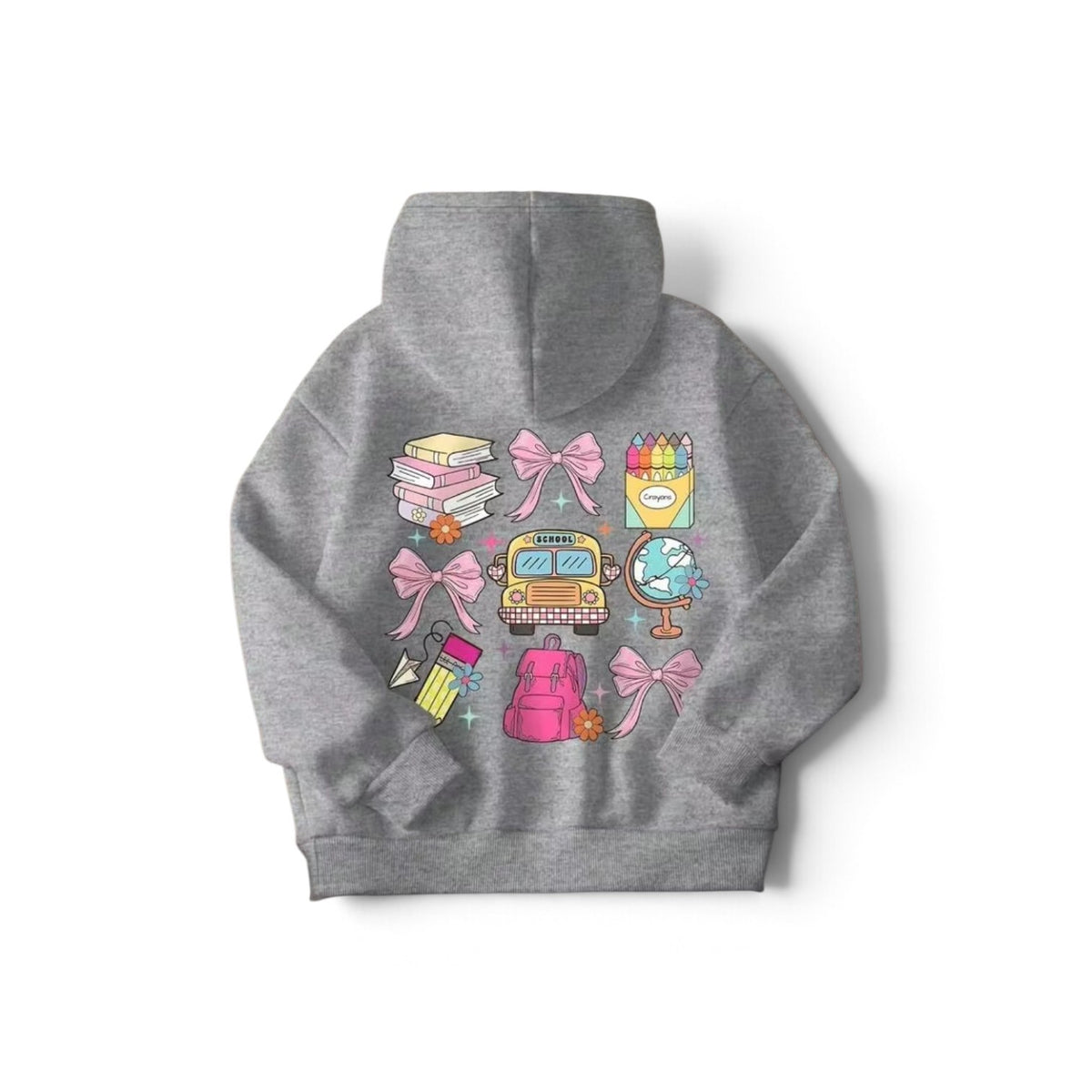 Gurls grey  🏫 hoodie sweater