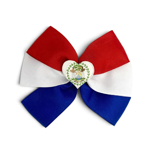 Beautiful belize bow with belize emblem
