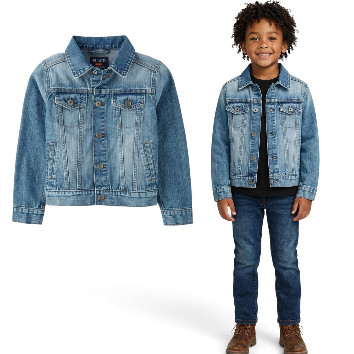 2k6 CP boys denim  jacket