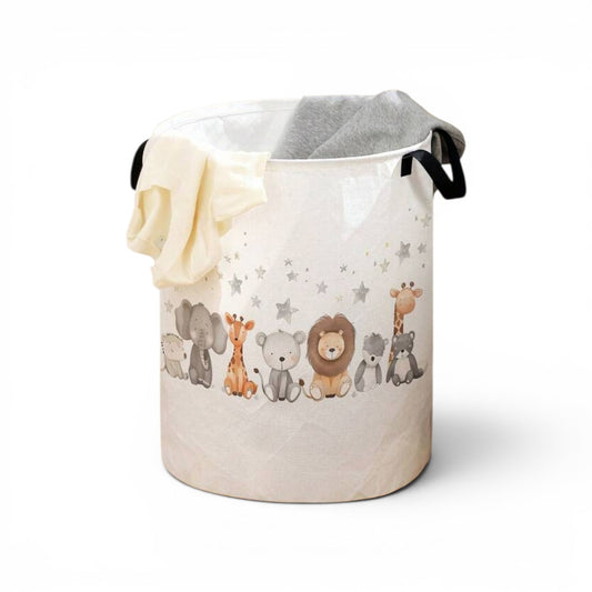 Baby safari laundry basket