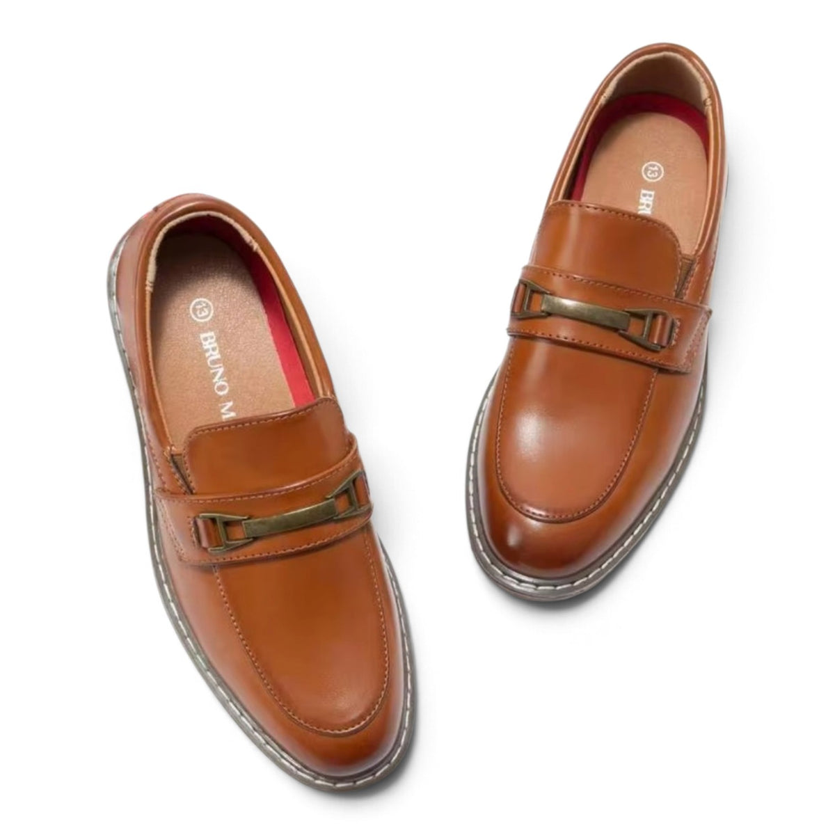 Bruno boys brown shoes