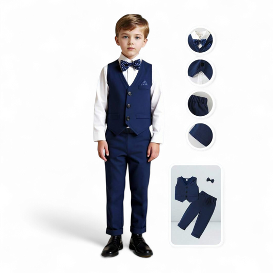 Blue & white boys formal set (shirt not included)