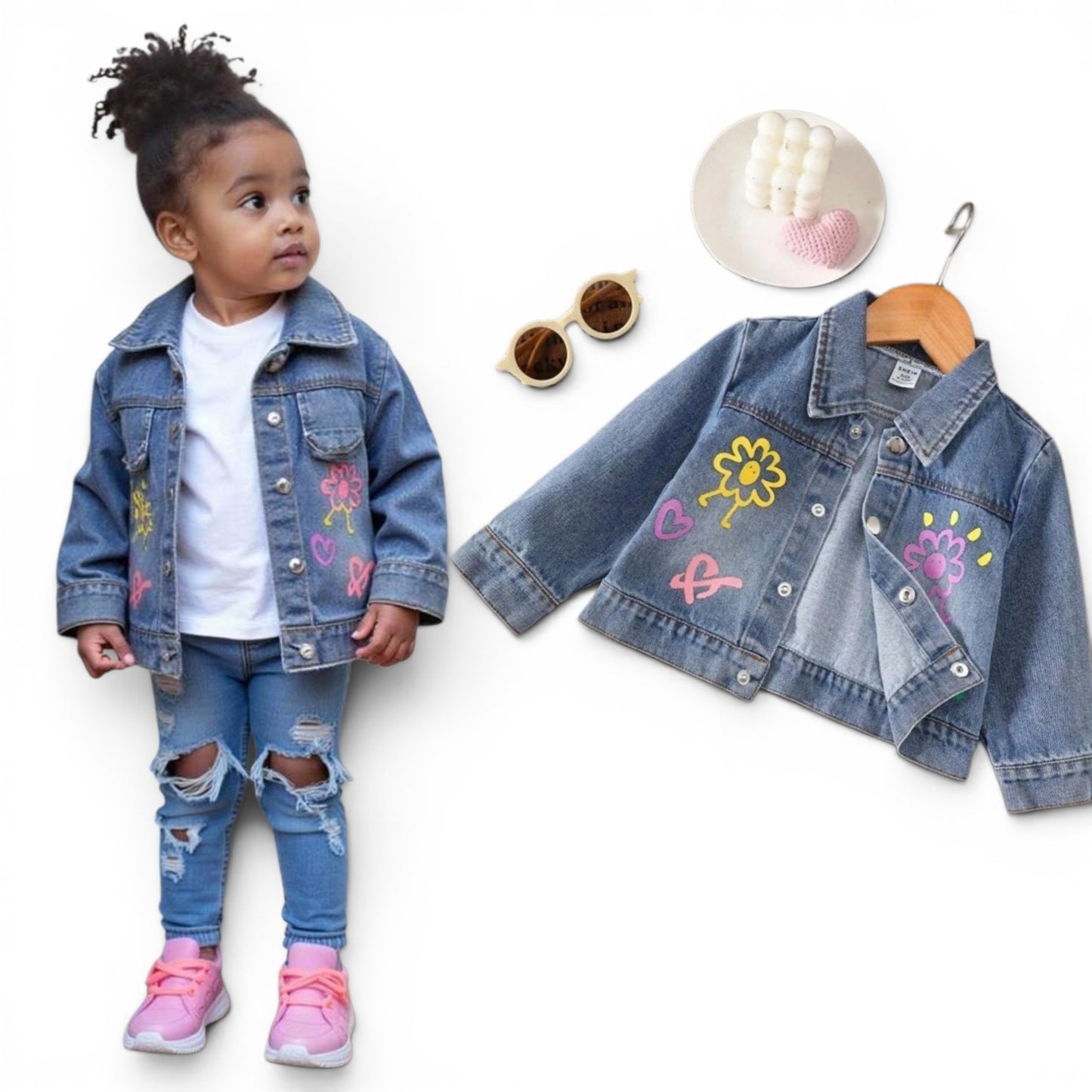 Baby girl demin jacket 2k6
