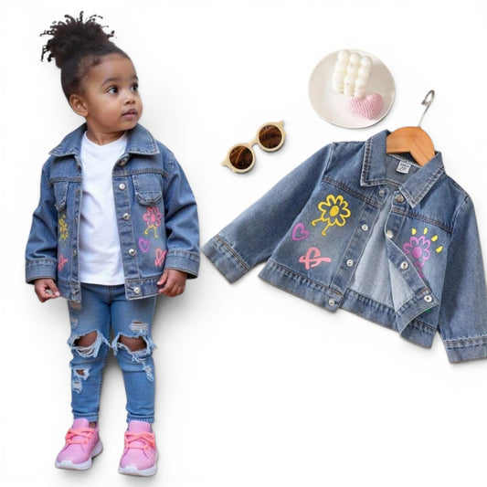 Baby girl demin jacket 2k6