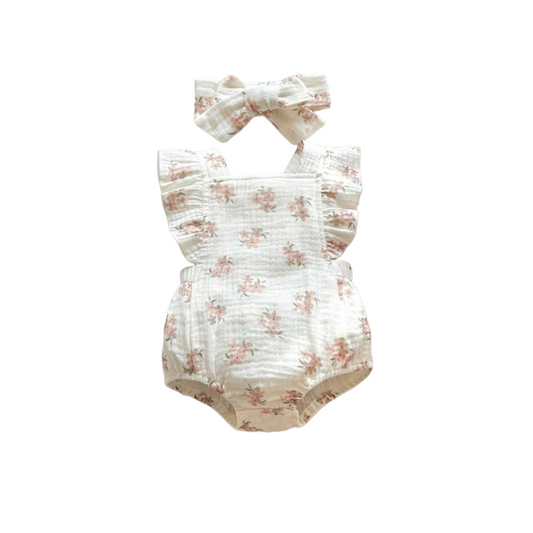 Baby floral romper 2k6